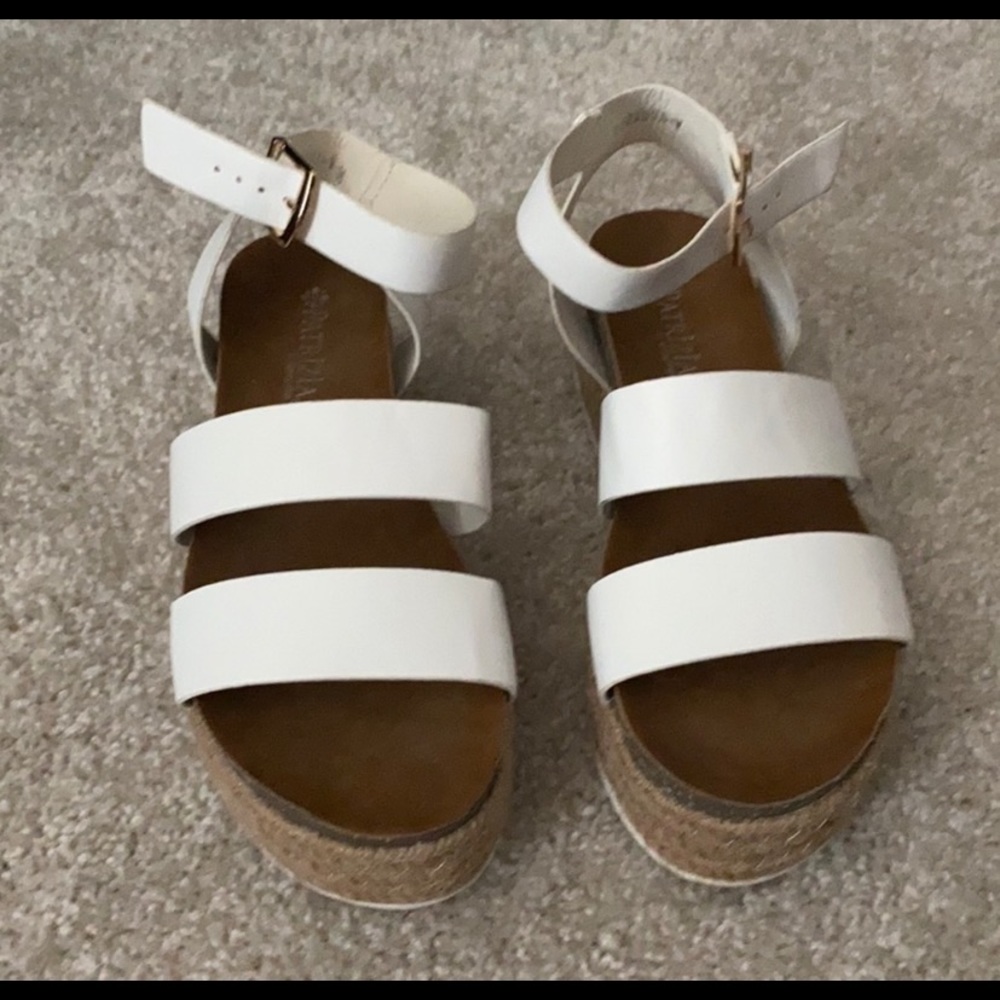 Patrizia espadrilles white womens size 7.5